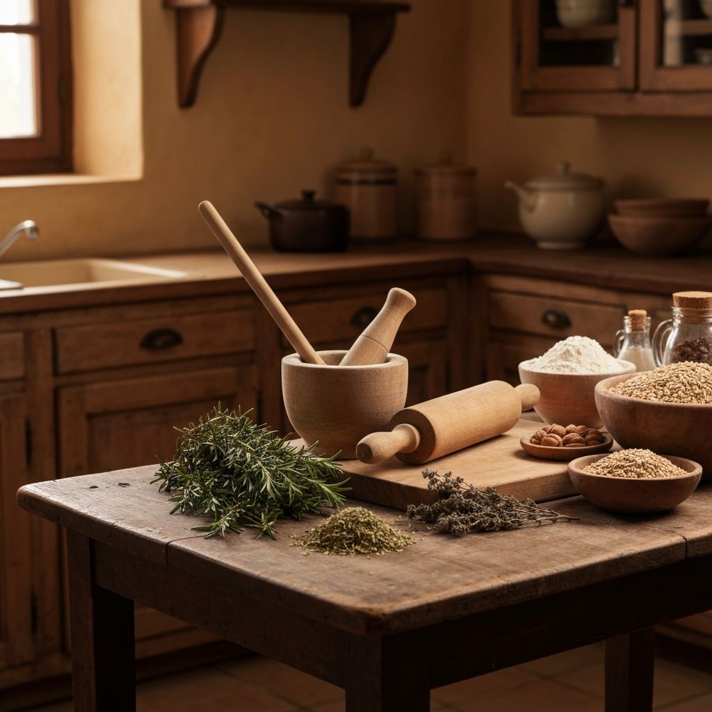 Traditional food preparation